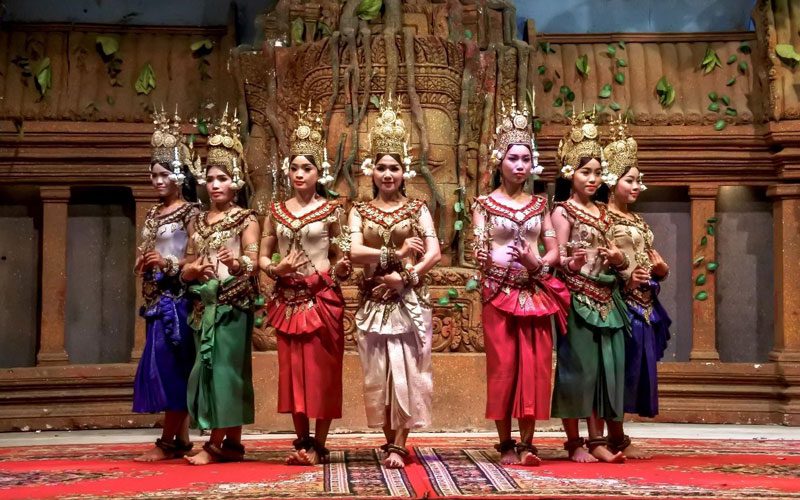 Danse traditionnelle khmère Apsara