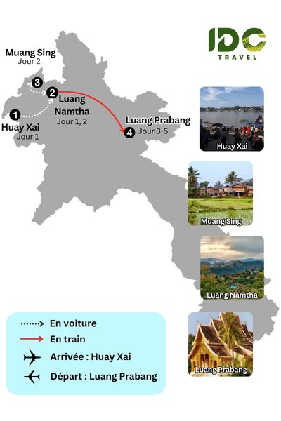 Aventure inoubliable au Nord Laos en 5 jours