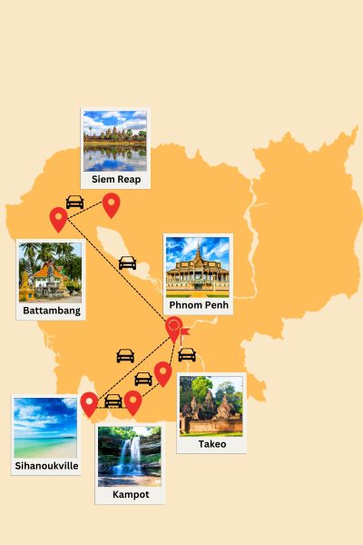 Aventure panoramique au Cambodge en 12 jours