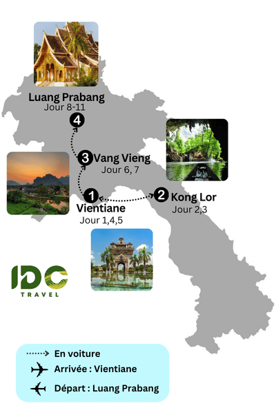 Aventure de 11 jours au Laos Entre rivières et jungle