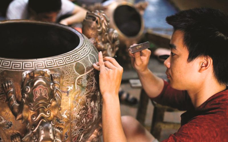 Artiste fondeur de bronze