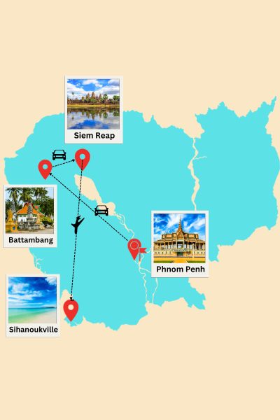 Aventure en famille au Cambodge en 13 jours