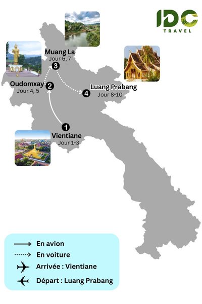 Aventure de luxe au cœur du Laos en 10 jours