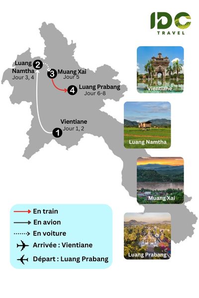 Aventure au cœur du Laos en 8 jours