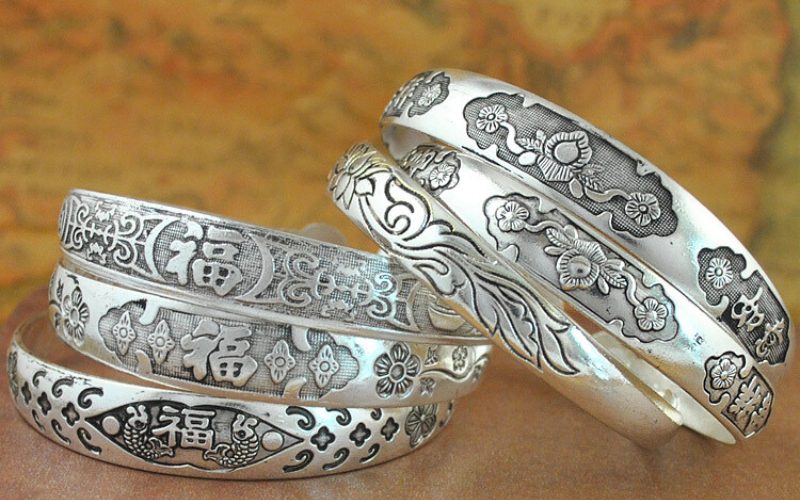 Bijoux en argent au Cambodge