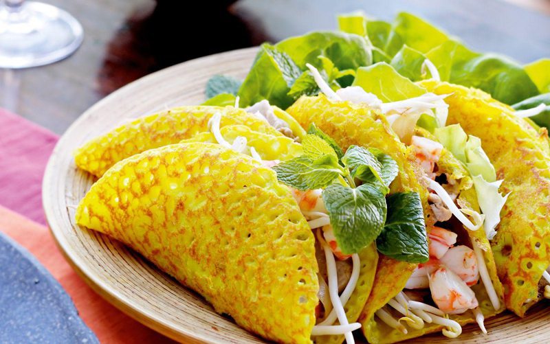 Le Banh Xeo - Crêpe salée vietnamienne