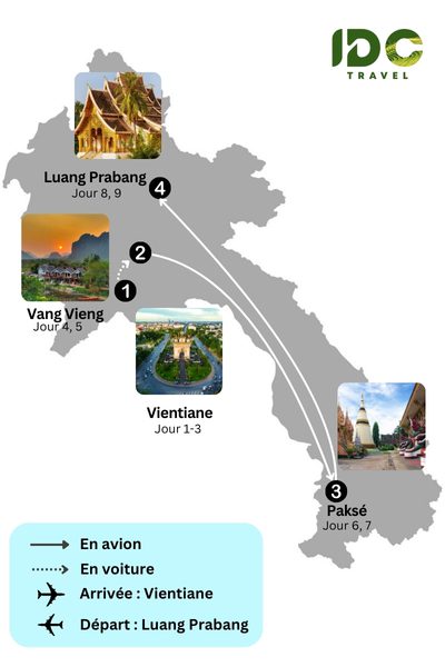 Voyage d’Aventure au Laos en 9 jours