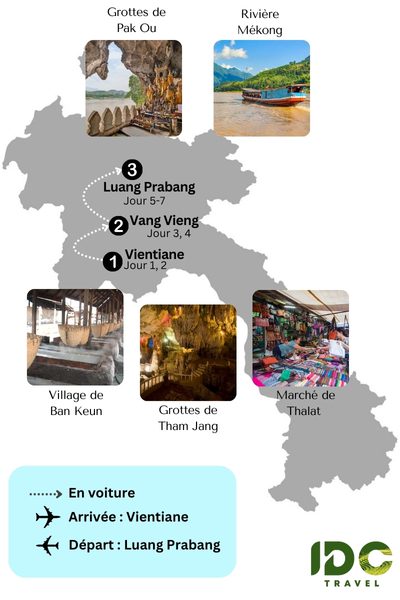 Circuit Découverte de 7 jours au Laos