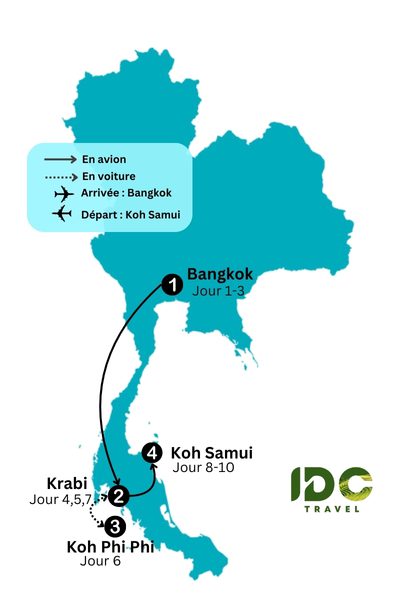 Circuit Sud Thaïlande De Krabi à Koh Samui en 10 jours