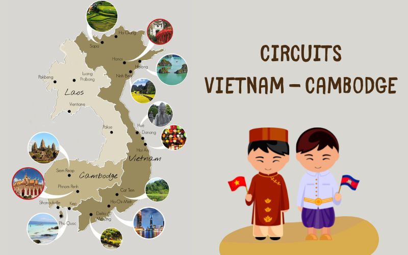 Circuits Vietnam - Cambodge