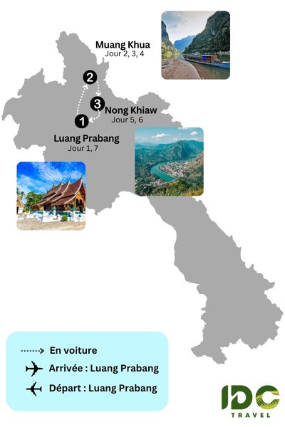 Circuit Authentique dans le Nord du Laos en 7 jours