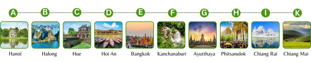 Circuit de luxe entre le Vietnam et la Thaïlande en 16 jours