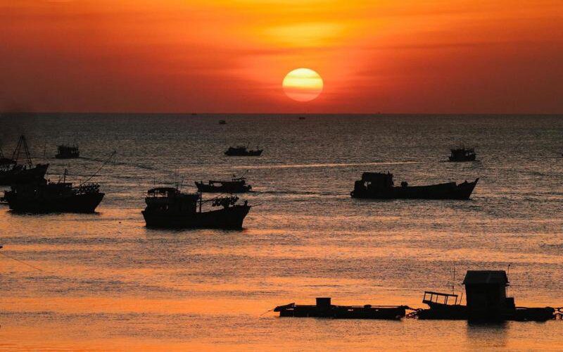 Coucher de soleil et Pêche au calmar à Phu Quoc 1 Jour