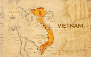 Vietnam Carte Touristique