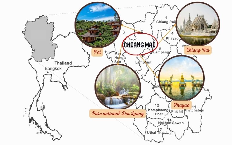 Chiang Mai et ses environs