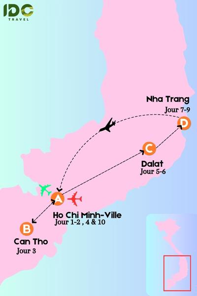 Découverte du Sud du Vietnam en 10 Jours