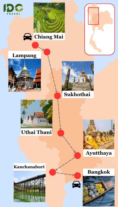 Découverte Trésors cachés de la Thaïlande en 4 jours