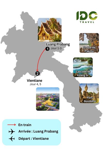 Découverte du Laos en 5 jours - De Luang Prabang à Vientiane