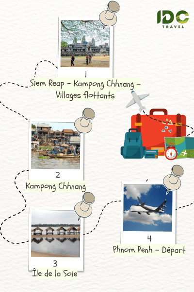 De Siem Reap à Phnom Penh Croisière Authentique de 4 Jours