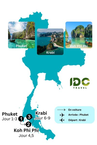 Exploration des joyaux insulaires du Sud Thaïlande en 9 jours