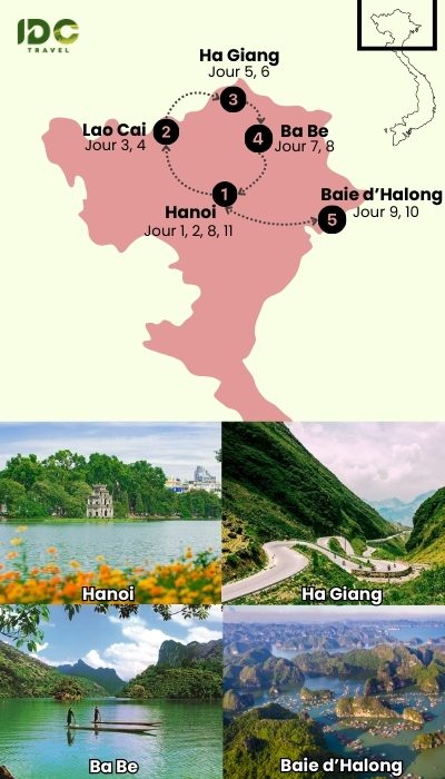 Exploration culturelle du Nord Vietnam en 11 jours