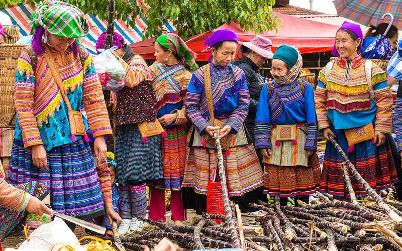 Ethnie Hmong Fleur