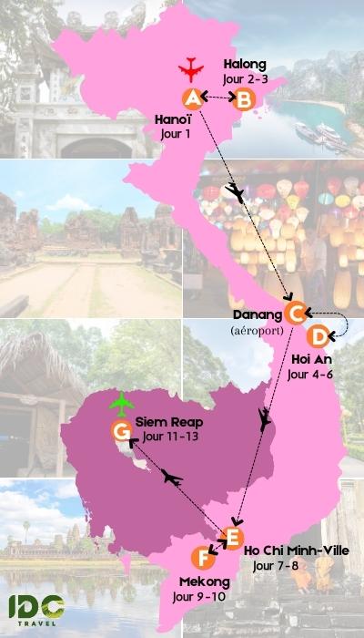 Exploration majestueuse du Vietnam Cambodge en 13 jours