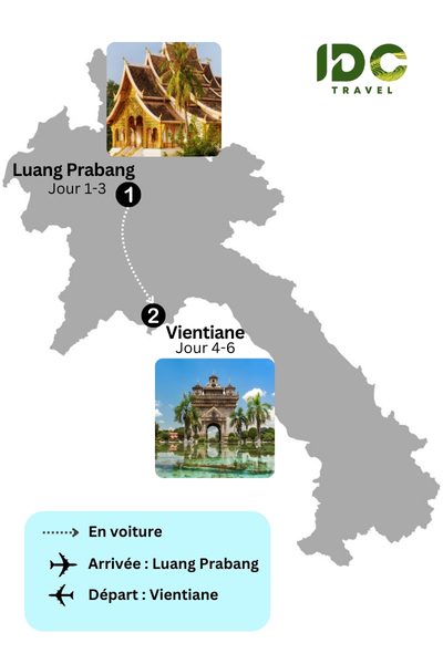 Exploration inoubliable du Laos en 6 jours