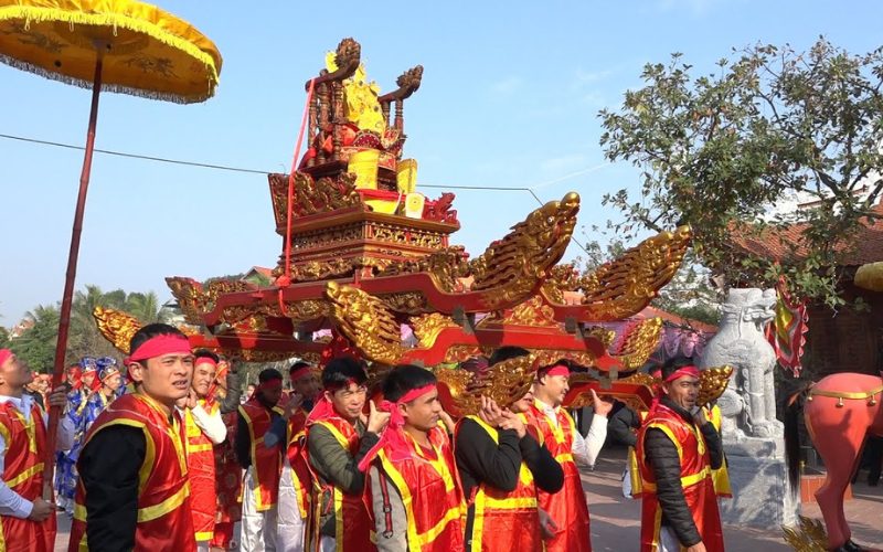 Fête traditionnelle du village de Dai Bai