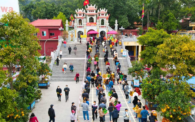Festival au temple de Ba Chua Kho