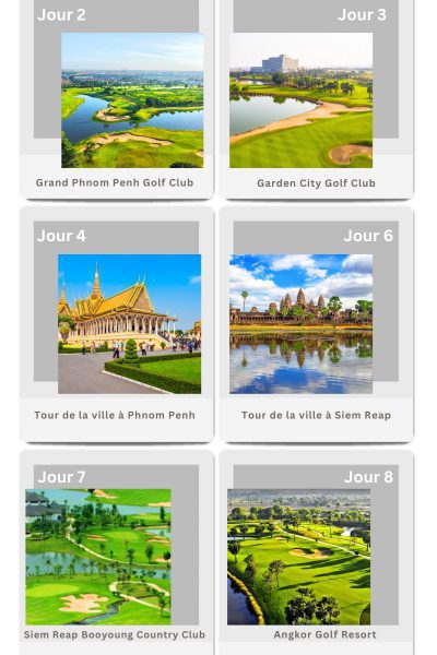 Forfait Golf de 9 jours à Phnom Penh et Siem Reap