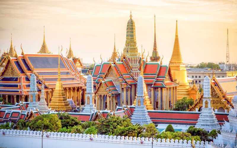 Grand Palais à Bangkok
