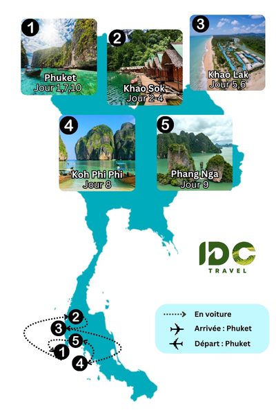 Incontournables du Sud Thaïlande De Phuket à Khao Sok en 10 jours