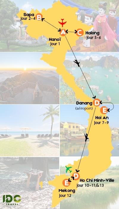 Incontournables du Nord au Sud en 13 jours au Vietnam