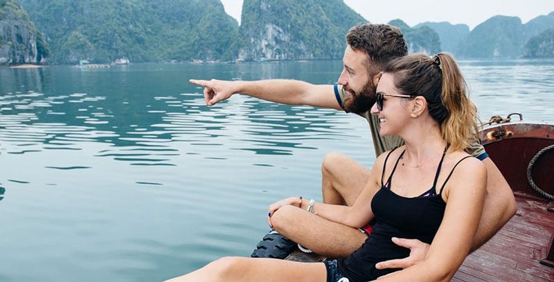 Honeymoon in Halong Bay