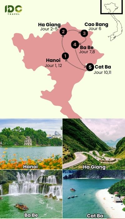 Magnifique boucle dans le Nord Vietnam en 12 jours