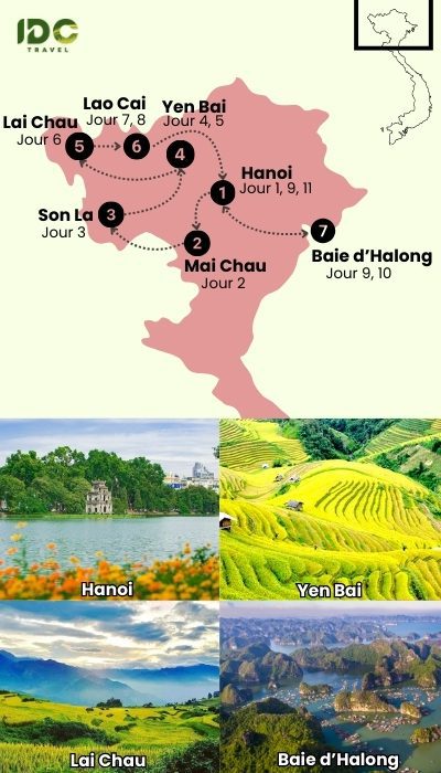 Merveilleux Nord-Ouest Vietnam Mai Chau et Sapa en 11 jours