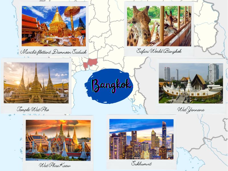 Meilleures destinations de Bangkok