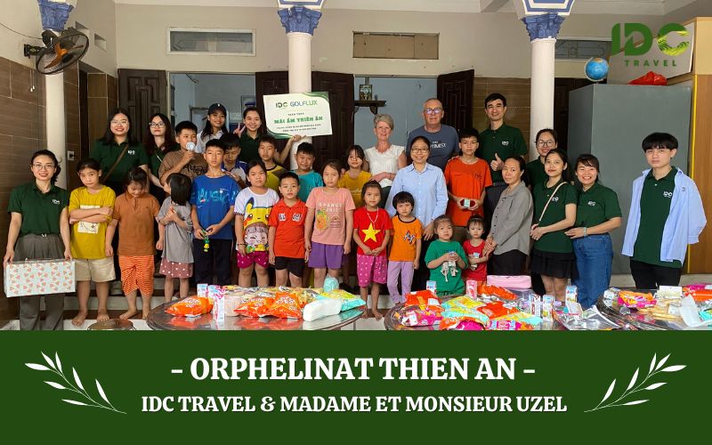 Lumière d’espoir : Offrir des cadeaux aux enfants orphelins de l’orphelinat Thien An
