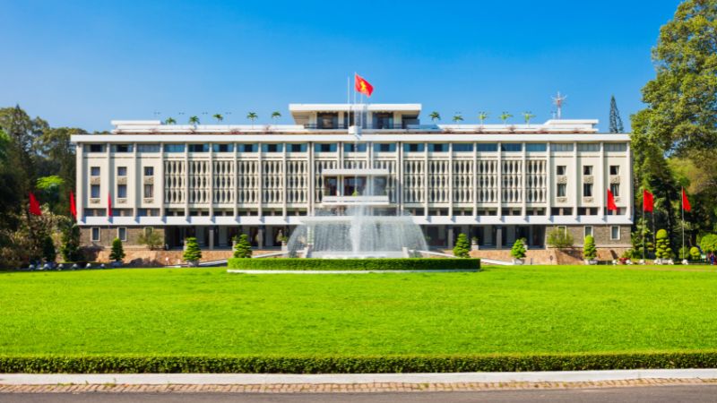 Palais de la Réunification à Ho Chi Minh-VIlle