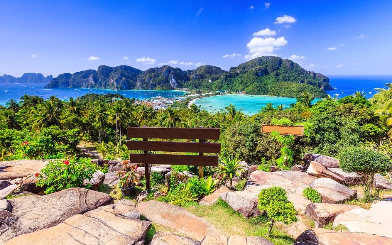 point de vue de Phi Phi