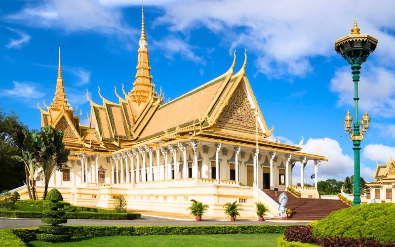 Palais royal à Phnom Penh