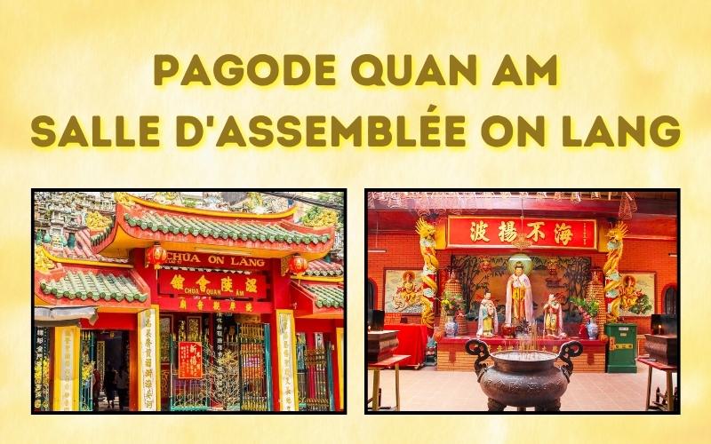 Pagode Quan Am ( Salle d’Assemblée On Lang) à Ho Chi Minh-Ville