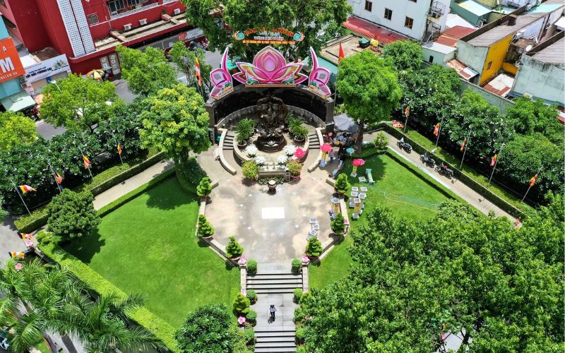 Panorama du Mémorial Vénérable Thich Quang Duc