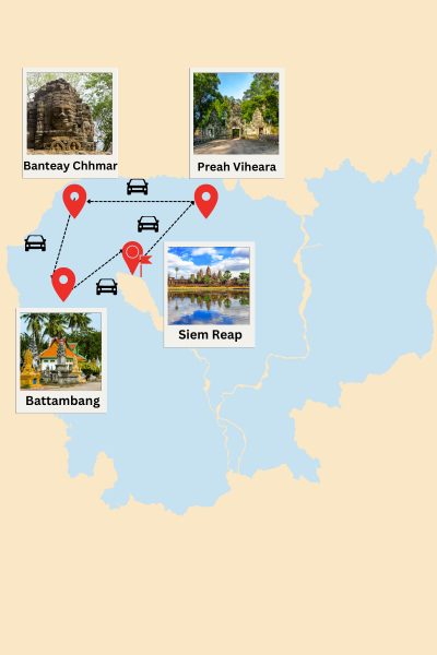 Périple de 10 jours au Cambodge