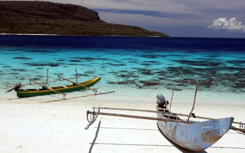 Plage de Same, destination hors des sentiers battus du Timor oriental