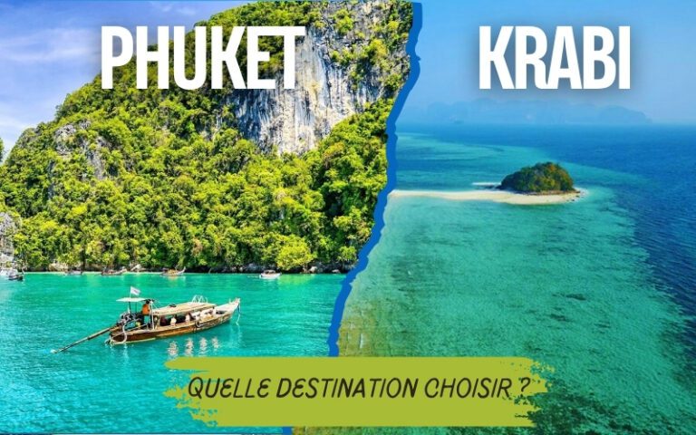 Phuket ou Krabi : Quelle destination choisir pour vos vacances balnéaires en Thaïlande ?