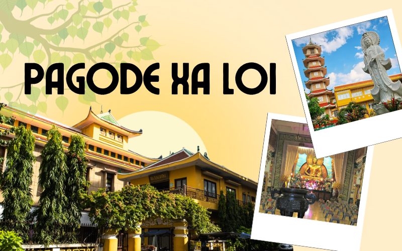Pagode Xa Loi à Ho Chi Minh-Ville