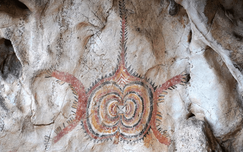 Peintures rupestres d’Ili Kere Kere (Timor oriental)
