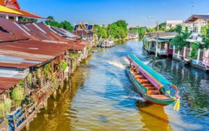 Promenade en bateau sur les klongs de Bangkok